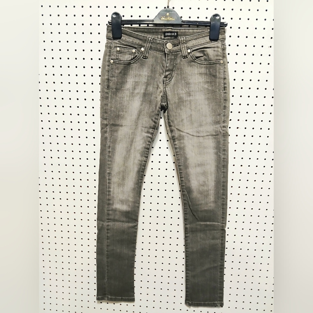 Dolce & B Women's Charcoal Skinny Jeans - Picture 2 of 8